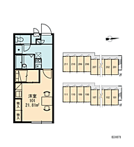 felice3 109 ｜ 新潟県上越市南城町１丁目2-2（賃貸アパート1K・1階・21.81㎡） その10