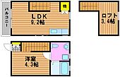 岡山市中区湊 2階建 築18年のイメージ