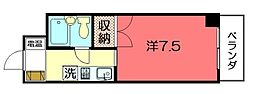 ハイム浄土寺80 1Kの間取図画像