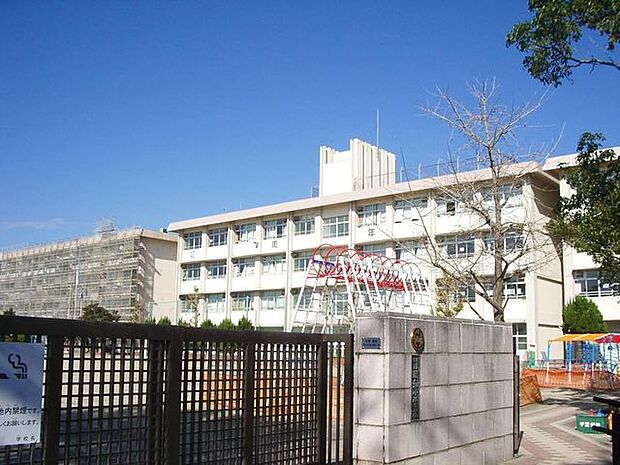 【明和小学校】1973年開校。エリアは明和1から5丁目全域。中学校とも隣接しているのが特徴の小学校です。 710m