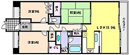 御影山手シティハウス 2階/-