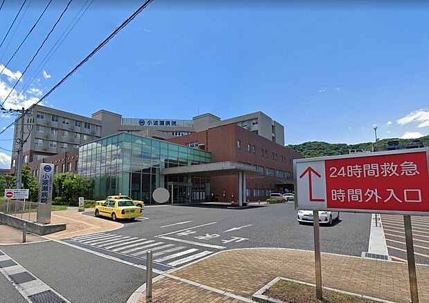 小波瀬病院。1600ｍ。徒歩20分。