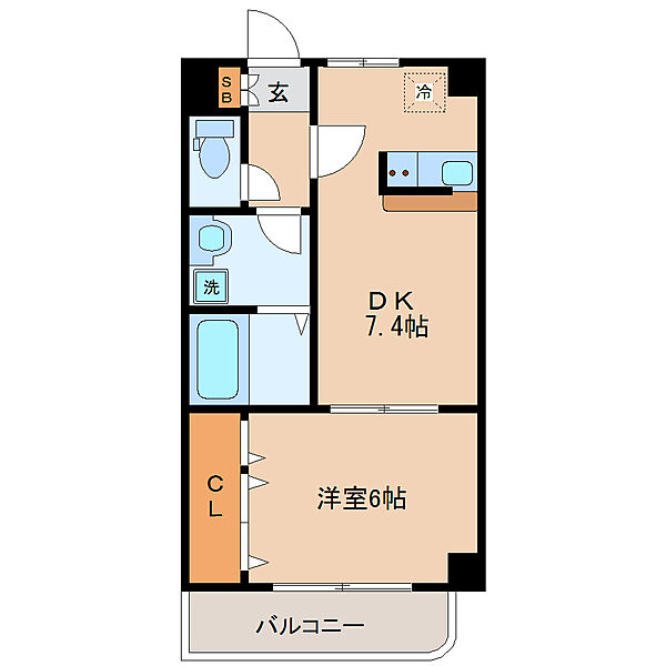 同じ建物の物件間取り写真 - ID:204003825022