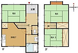 丸山町44 3DKの間取り
