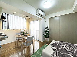 ソレイユ・ドウ・オール 204 2階1Kのリビング/ダイニング