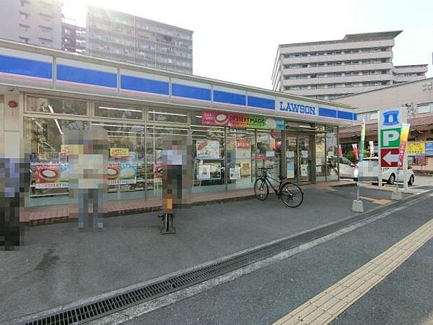 ローソン西岩田店まで600m