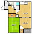 槻田コーポA棟4階3.8万円
