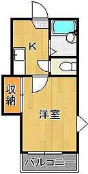 レクレドール穴生 2階