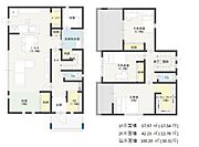 本プランの場合　　　　　　　　延床面積100.20平米（30.31坪）建物価格　1939万円