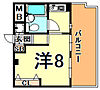BONNE出屋敷3階3.9万円