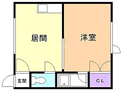 ホークハイツII 1階