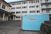 北九州市立富野中学校（609m）