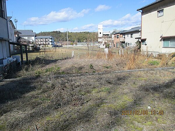 南側敷地より