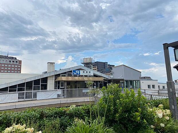 東海道本線　草津駅まで2320m