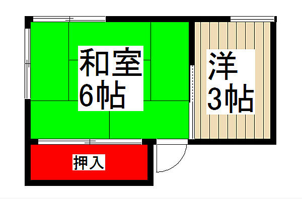 稲垣荘 201｜東京都北区志茂２丁目(賃貸アパート2R・2階・14.80㎡)の写真 その2