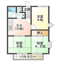 間取図画像 3DK