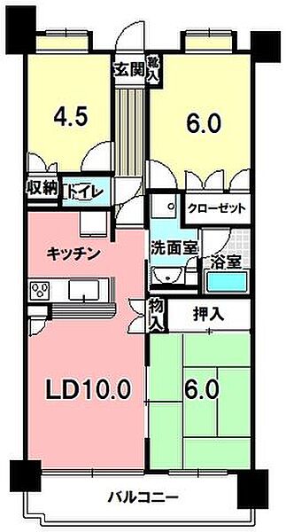 apartment 栃木県宇都宮市錦３丁目
地図を見る