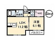 シャルムナイトウB棟B 2階 築18年4ヶ月の賃貸物件