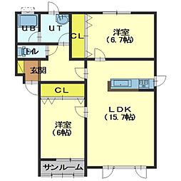 ロイヤルハイツI 2階