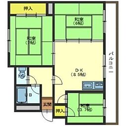 幸マンション 3階