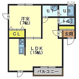 コーポリバージュV 1階
