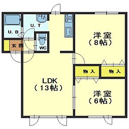 ハウスコンフォートC 2階