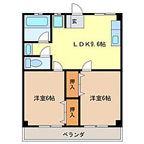 津IN COURT練木  ｜ 三重県津市上浜町１丁目（賃貸マンション2LDK・3階・45.36㎡） その2