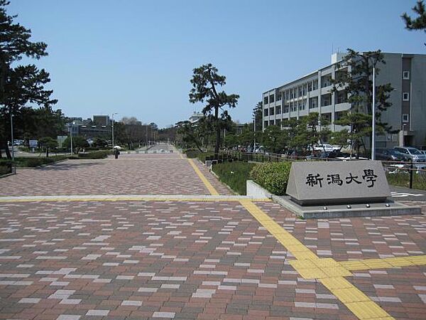 画像18:国立新潟大学正門480m