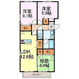 花水木の里B棟 2階