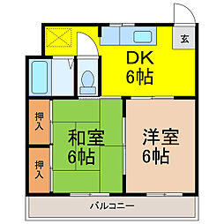 西町ハイツ2 2階