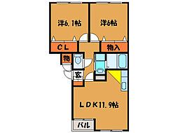 ジェルメ日乃出町 1階