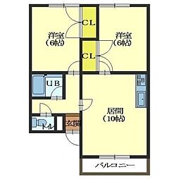 クララハイツ 2階