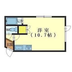 アルファヒルズI 2階