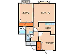 ペアコートG 1階/102