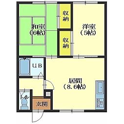 北海マンションI 2階