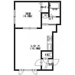 ノースアベニューI 2階