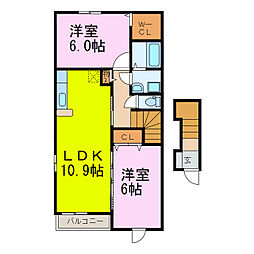 プラシードII 2階/-