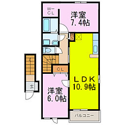 グランツレジデンスS 2階