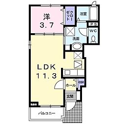ロークワットガーデン 1階/-