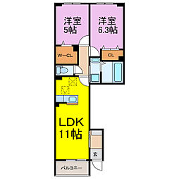 ベル エリタージュ 1階/-