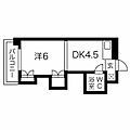 ノースタウンハウス6階3.6万円