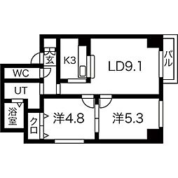 ラビエ円山 6階/602