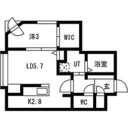 ALPHA RESIDENCE 円山北2条(アルファレジデン 4階