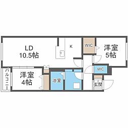 URBAN FLATS 北24条 アーバンフラッツ北24条 3階