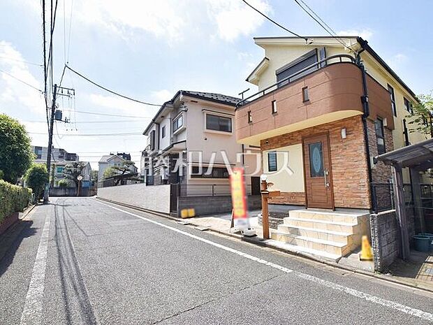 接道状況および現場風景　【練馬区大泉学園町8丁目】