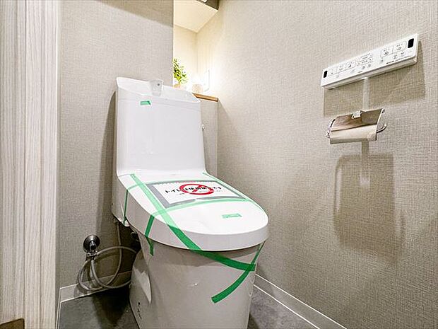 清潔感の溢れるトイレです。落ち着いた空間で安らぎのひとときをお過ごし頂けます。 