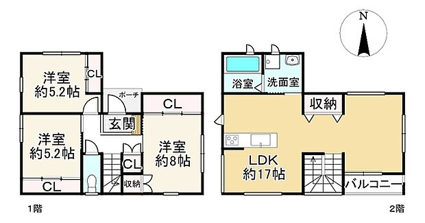 ＪＲ湖西線 大津京駅まで 徒歩12分(3LDK)の間取り