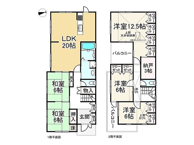 ＪＲ湖西線 大津京駅まで 徒歩17分(5SLDK)の間取り