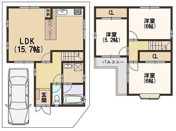 間取り図はこちら♪