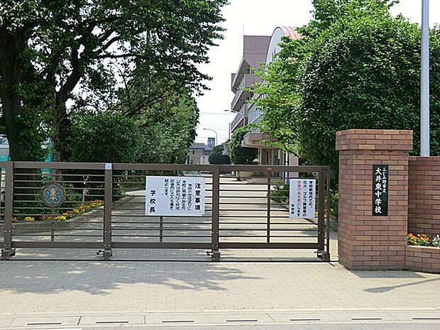 ふじみ野市立大井東中学校（1193m）